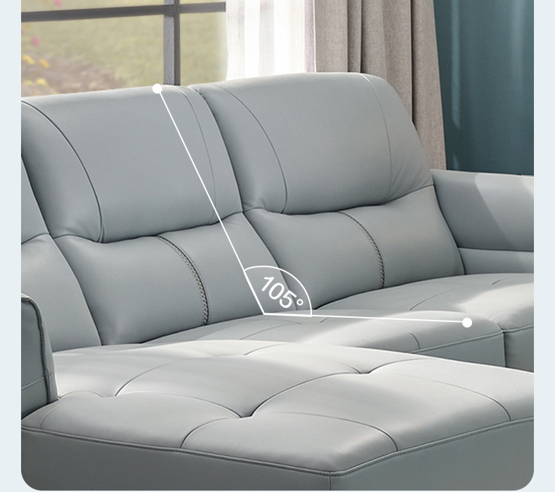 Sofa da bò 1 lớp sang trọng | QuanU