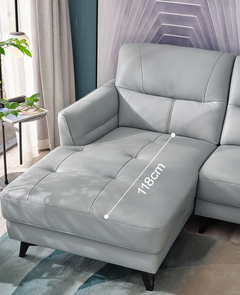 Sofa da bò 1 lớp sang trọng | QuanU