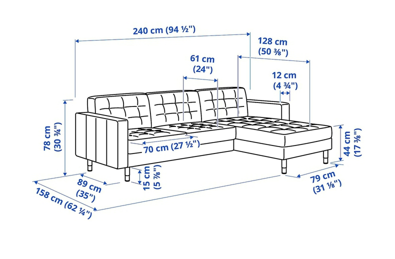 Sofa da bò Bắc Âu - Hiện đại, sang trọng | IKEA