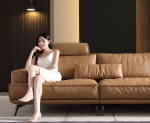 Sofa da thật phong cách Ý | Aishen