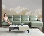 Sofa cao cấp phong cách nhẹ nhàng sang trọng sử dụng da bò | KUKA